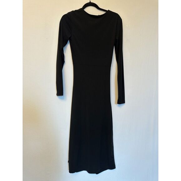 Dynamite KGMTL EDIT | Long Sleeve Front Ring Midi Dress Size Small - Picture 8 of 10
